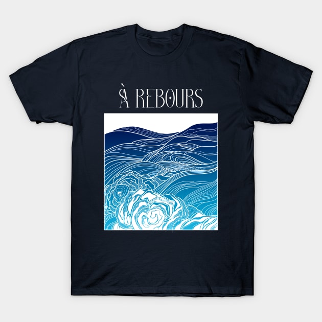 À rebours: a marine landscape T-Shirt by Blacklinesw9